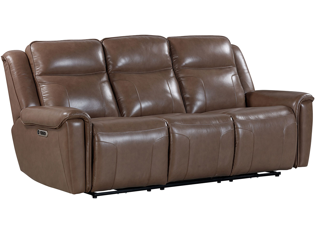 Atlantis Smooth Latte Power Zero Gravity Sofa Parker Living