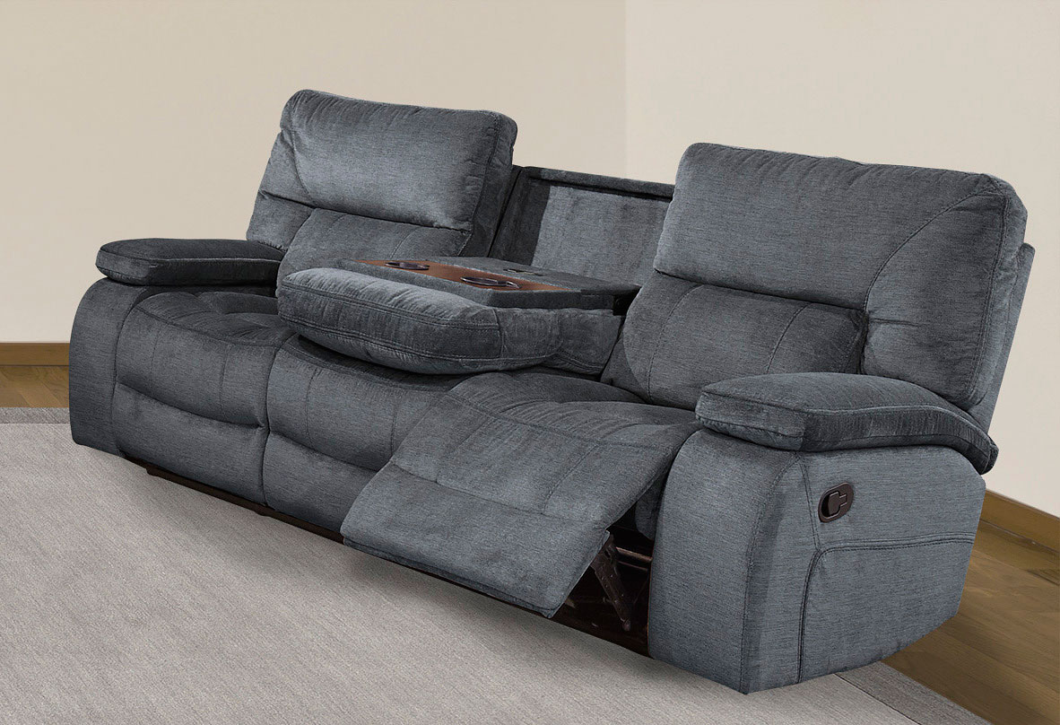 Chapman Dual Reclining Sofa W Drop
