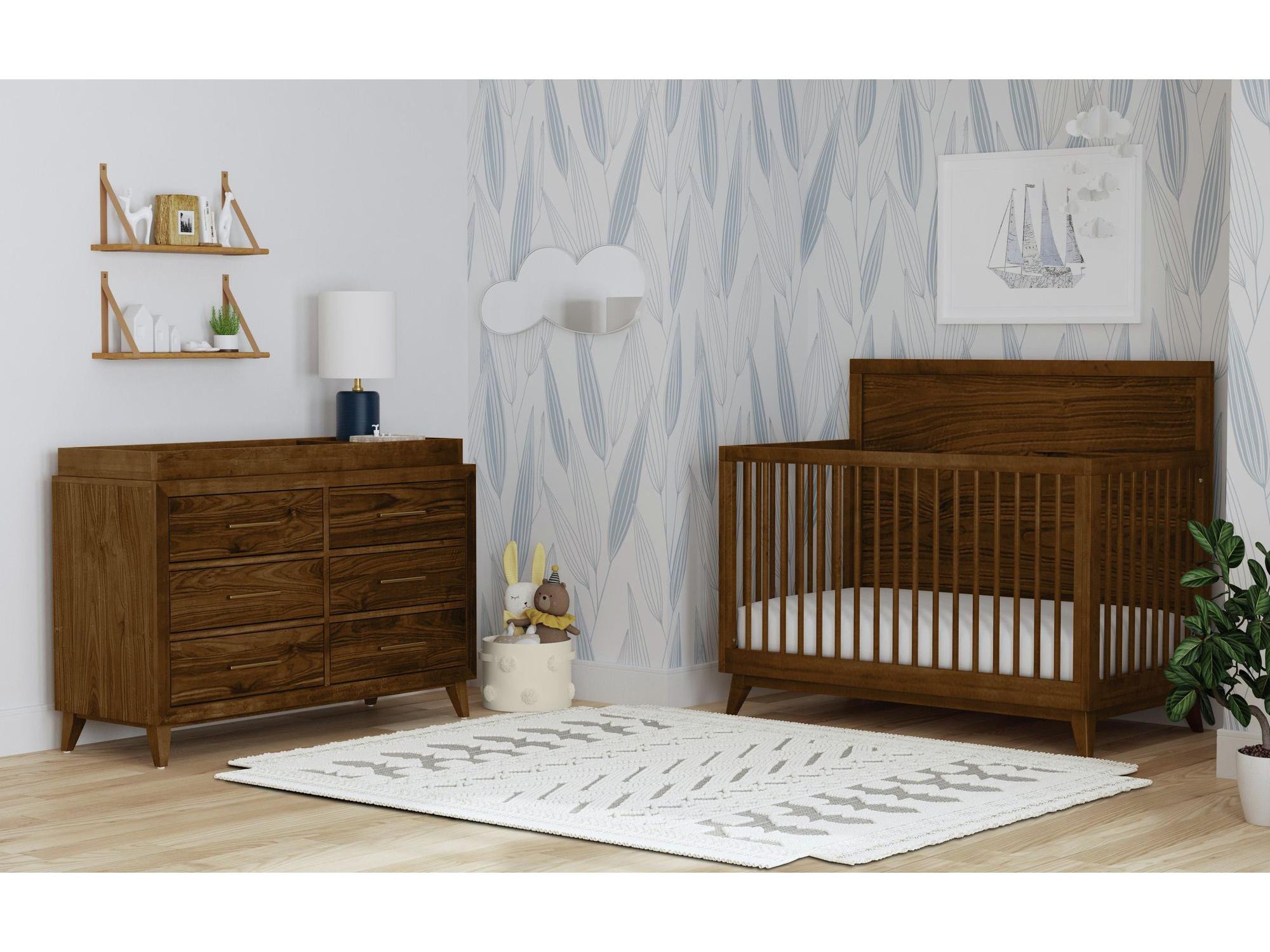 Malia Walnut Nursery Set Malia Walnut Nursery Set