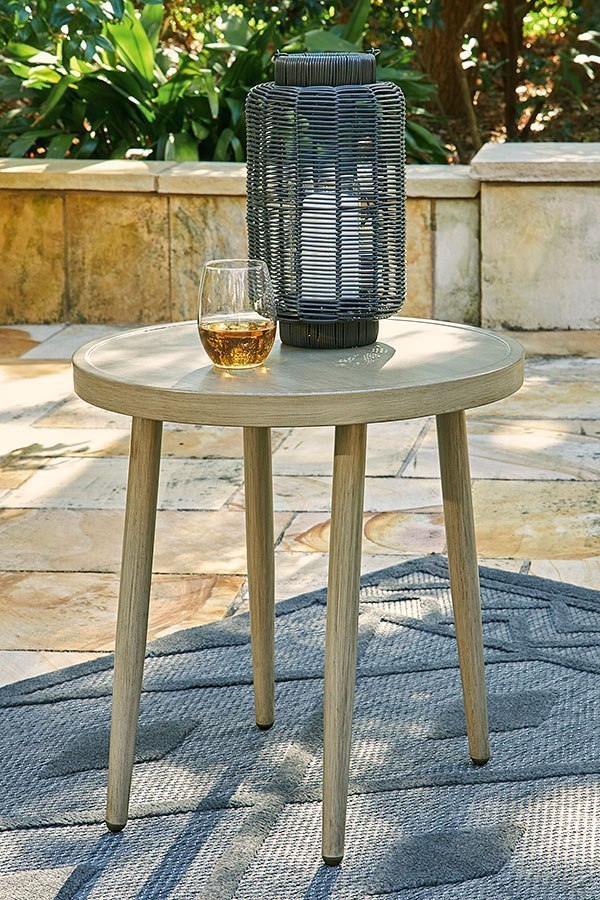 Swiss Valley Outdoor End Table Signature Design | Furniture Cart