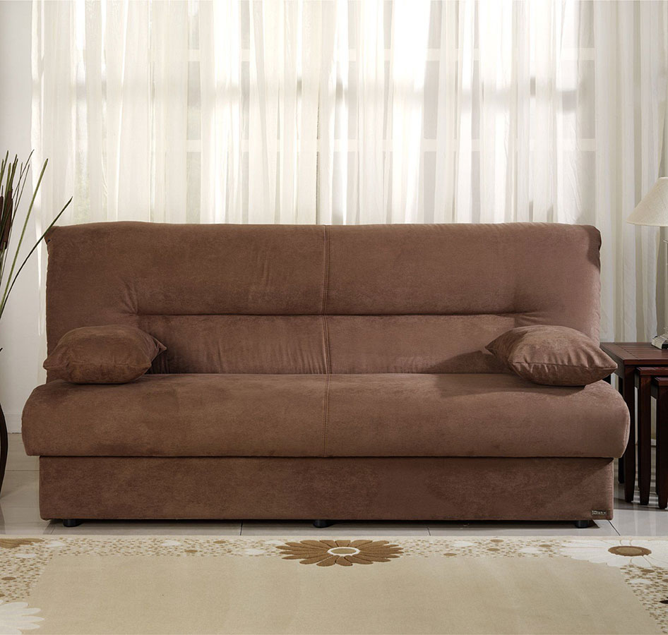 Regata Click Clack Sofa Bed (Obsession Truffle)