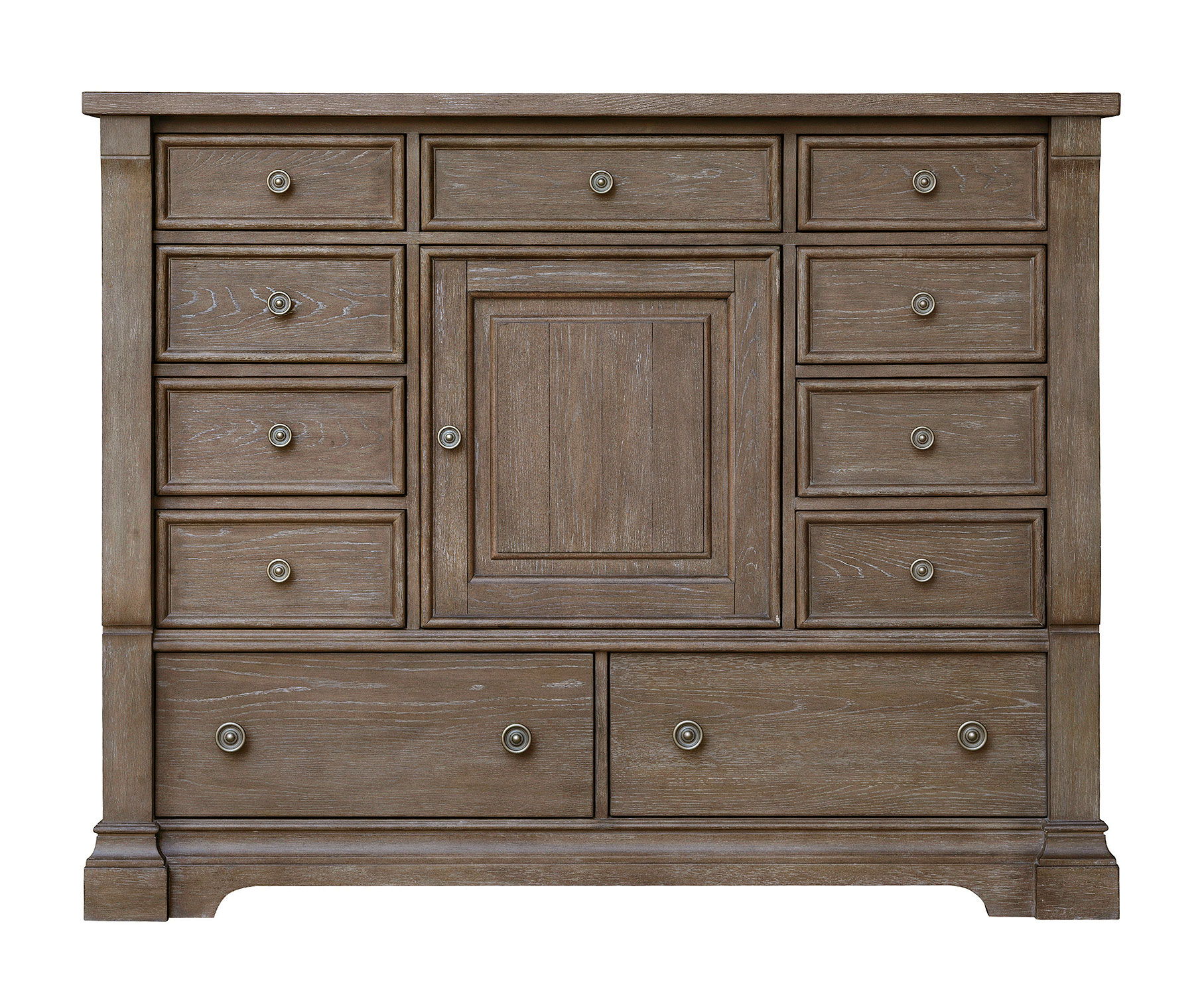Lawsons Creek 11-Drawer Gentlemans Chest W/ Storage Cabinet Samuel