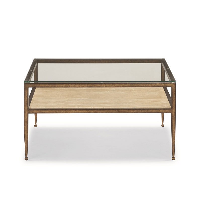 Venice Square Cocktail Table Flexsteel | Furniture Cart
