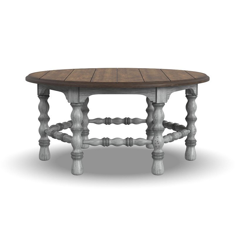 Plymouth Round Occasional Table Set Flexsteel | Furniture Cart