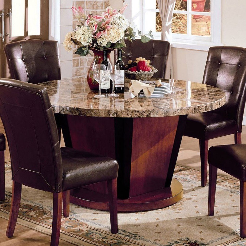 Bologna 60 Inch Round Dining Table Acme Furniture ...