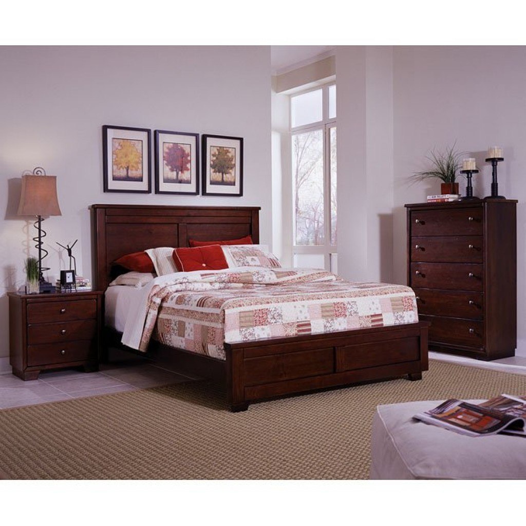 Diego Bedroom Set (Espresso Pine) Progressive Furniture, 1 ...