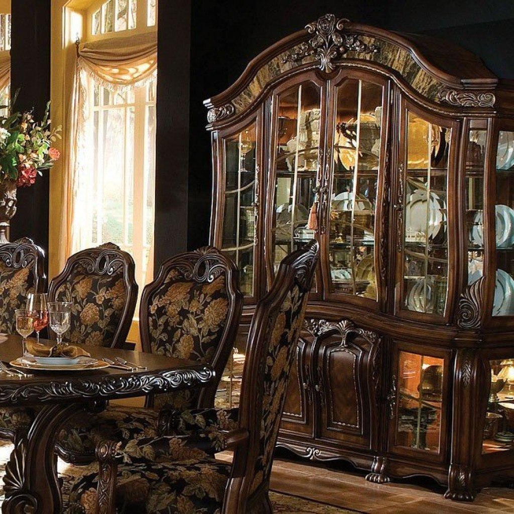 Oppulente Rectangular Dining Room Set Aico Furniture, 1 ...
