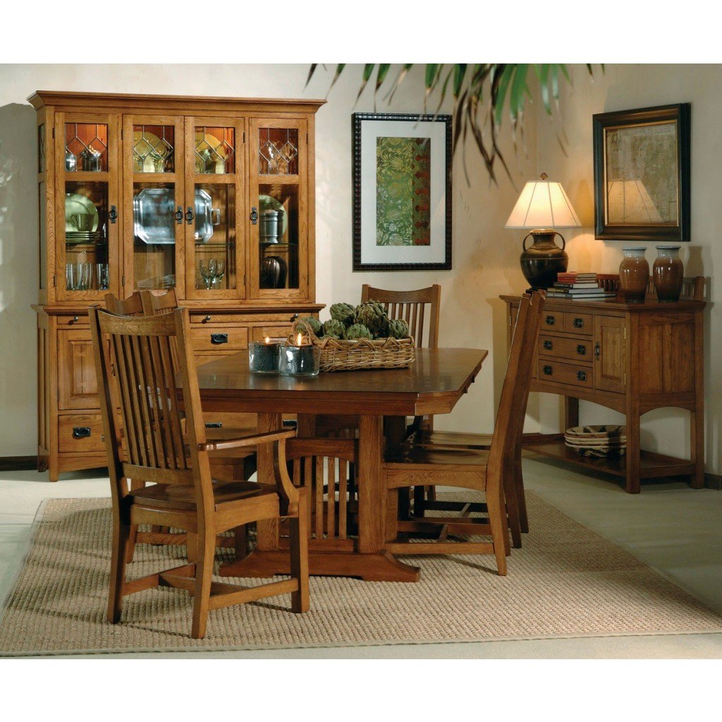Arts And Crafts Dining Room Set - Table Settings - Design for the Arts & Crafts House | Arts ... - Arts and crafts dining room.