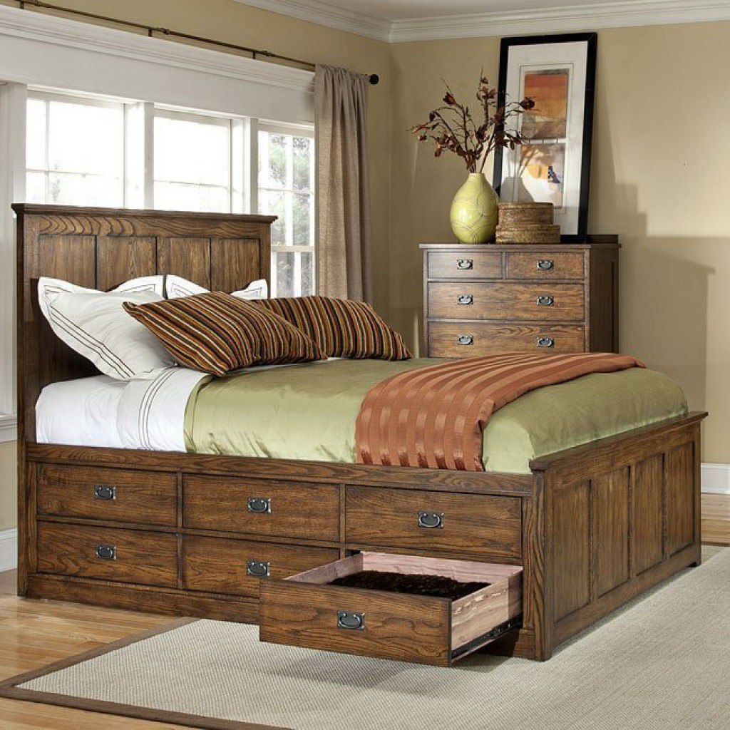 Oak Park 12 Drawer Storage Bed Intercon Furniture, 2 Reviews
