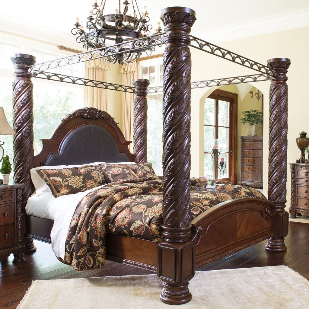 North Shore Canopy Bedroom Set Millennium, 6 Reviews ...