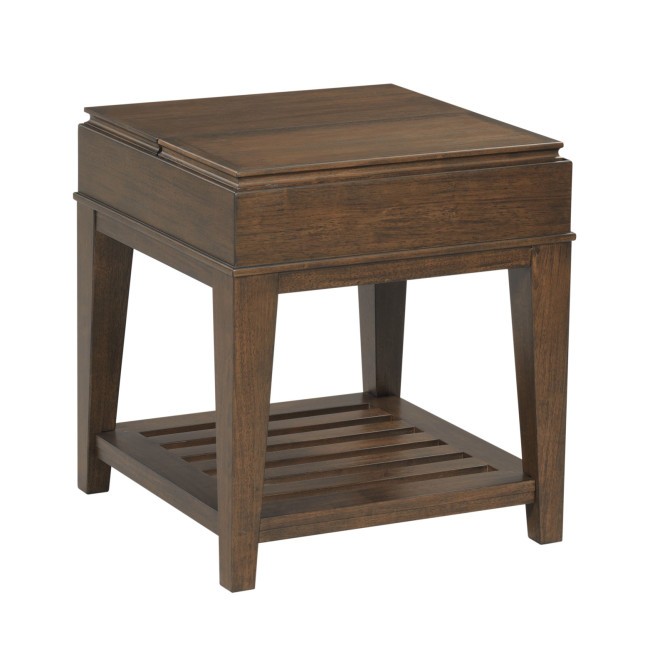 Hidden Treasures Tray Top End Table