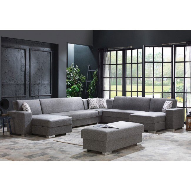 Kobe Modular Sectional Set (Diego Gray)