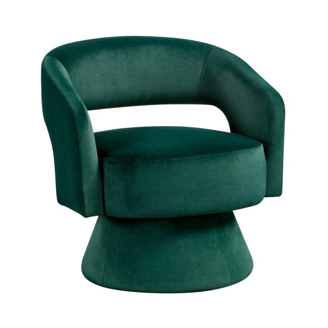 Lavon Green Swivel Chair