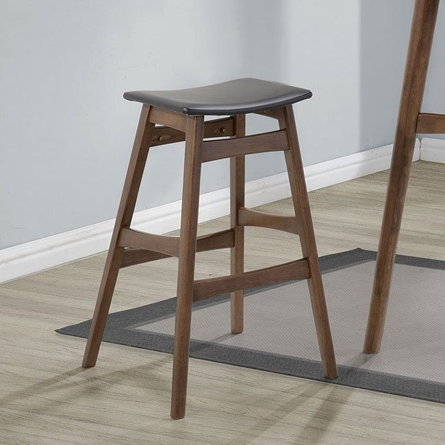 Mid Century Modern Bar Stool Set of 2
