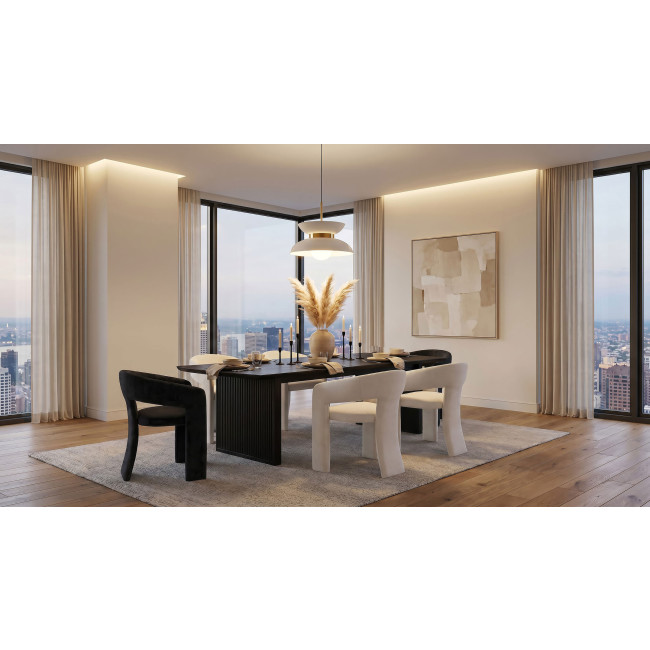 Brookmead Dining Room Set w/ Carlow Chair Choices