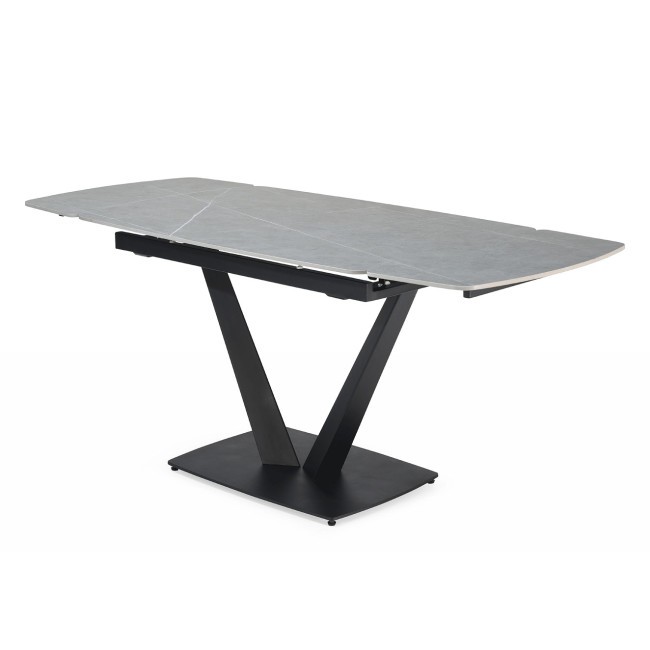 Extravaganza 109 Grey Ceramic Dining Table