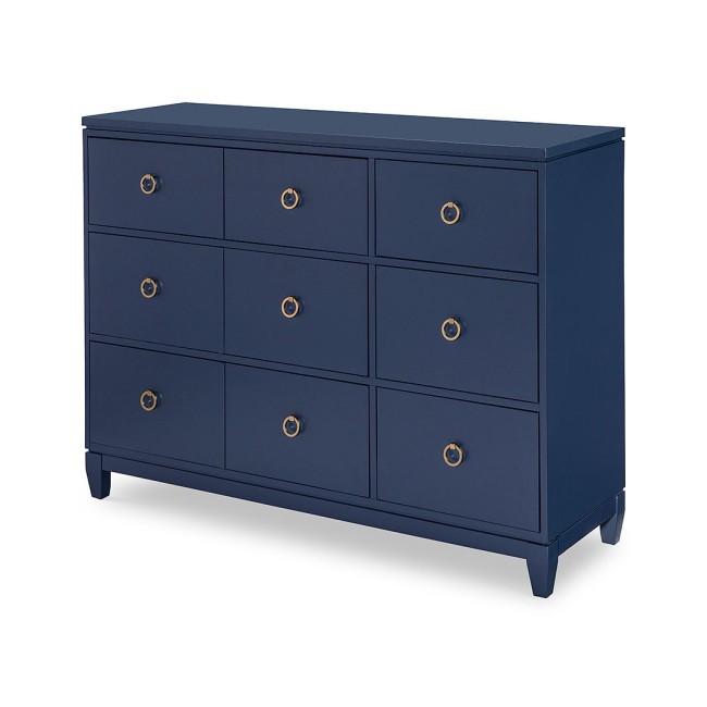 Summerland Tall Dresser (Inkwell Blue)