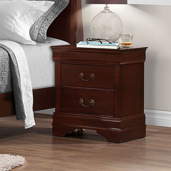 Louie hot sale sleigh bed