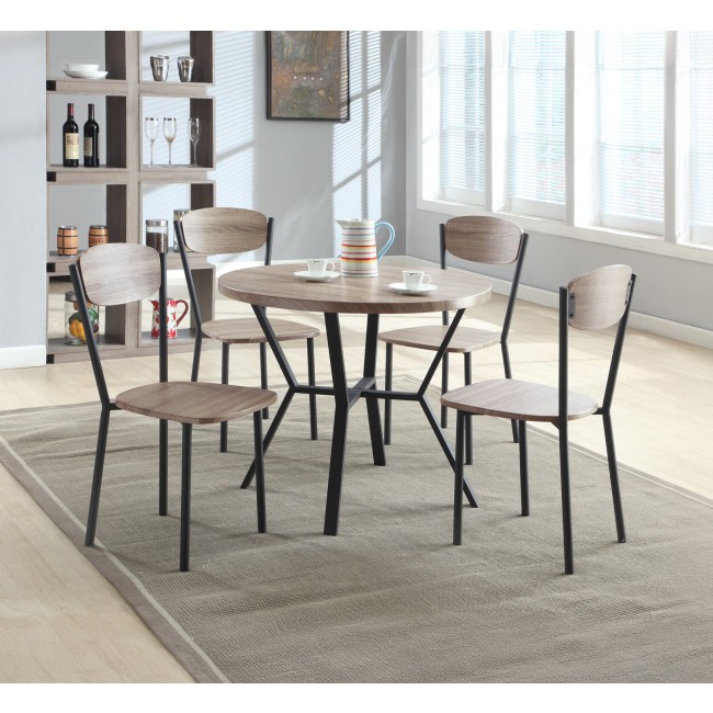 Blake 5-Piece Round Dining Set