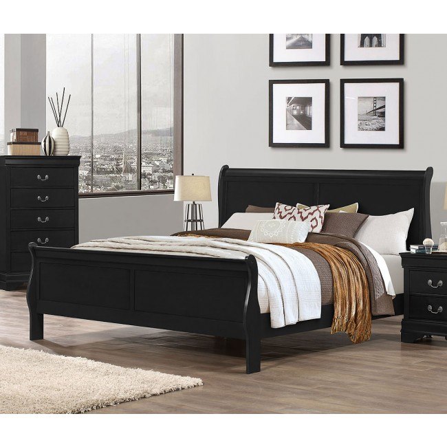 Louie sleigh bed sales king size