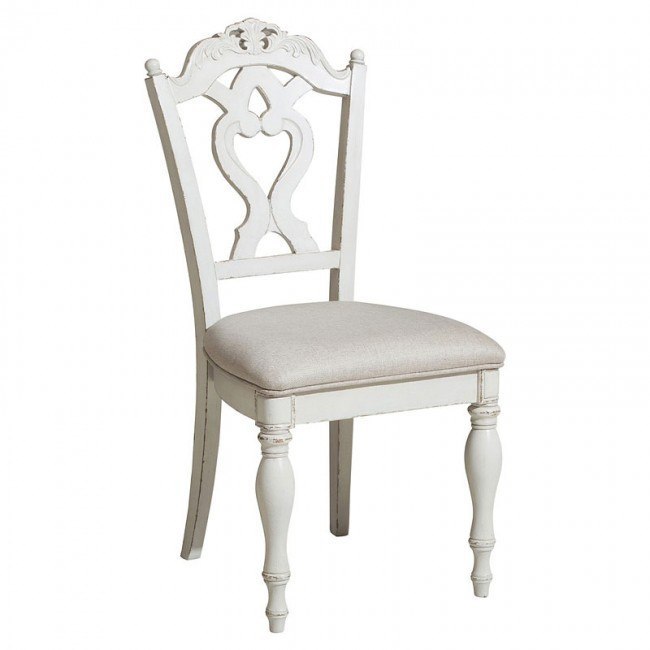 White antique hotsell chair