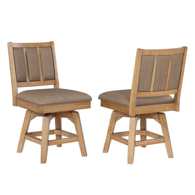 Logans Edge Swivel Game Chair (Set of 2)