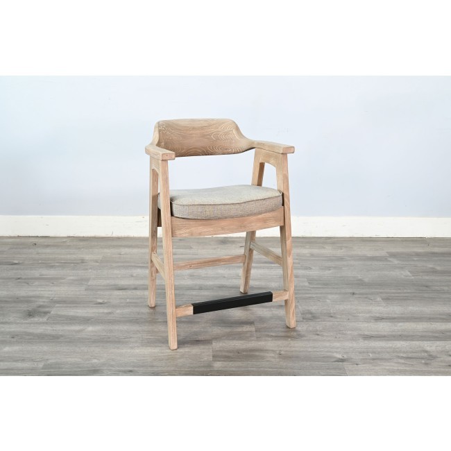 Wren Wheat 24-inch Counter Stool (Set of 2)