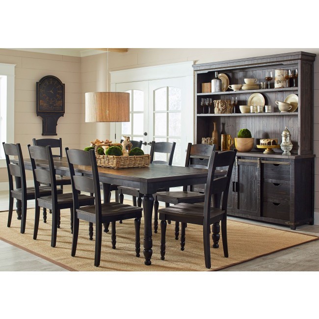 Madison County Rectangular Dining Room Set (Vintage Black)
