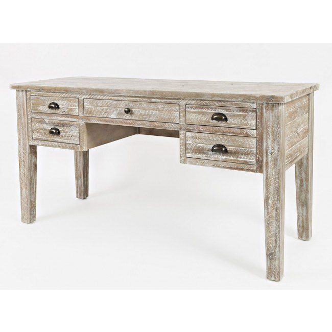Artisans Craft Desk (Washed Grey)