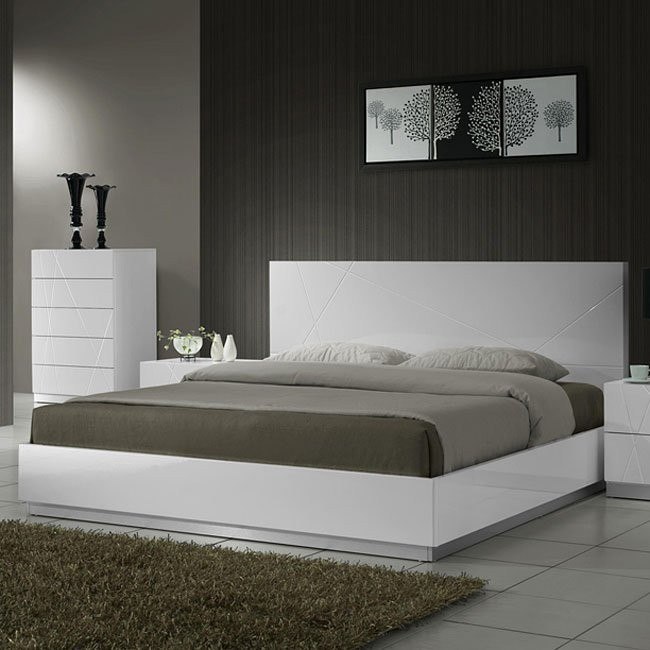 Naples Platform Bed JM Furniture, 1 Reviews | Furniture Cart