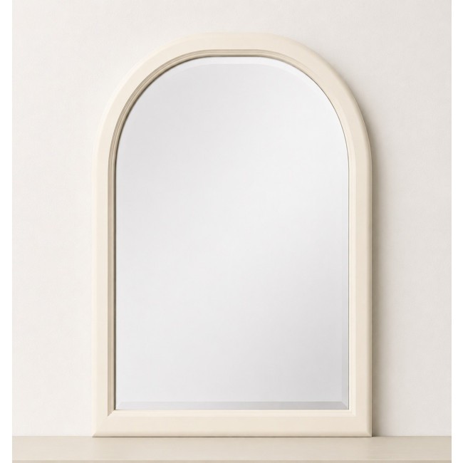 Pure Maple Cottage White Arch Mirror