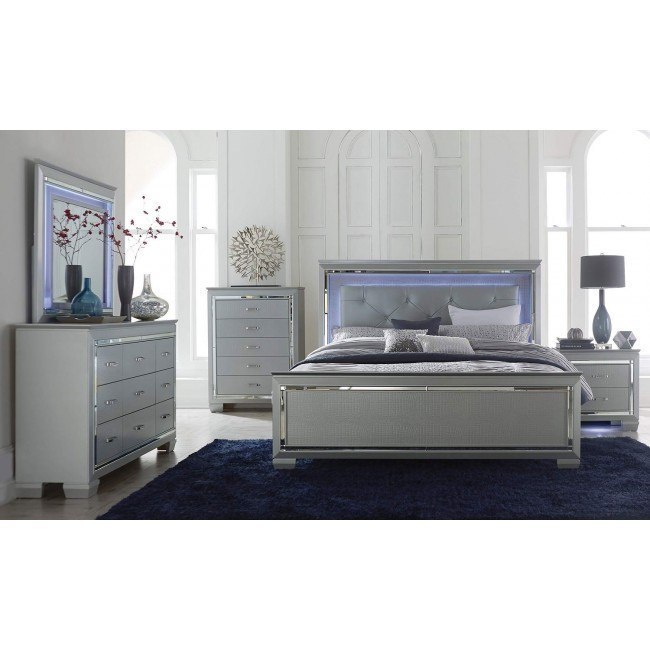 Light up bedroom set top