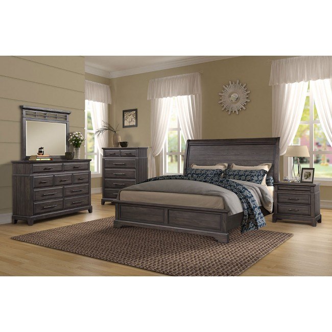 Bellamy Lane Sleigh Bedroom Set Bernards Furniture Cart