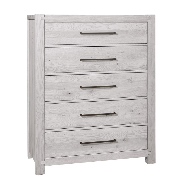 Joinery Washed White Oak 5-drawer Chest