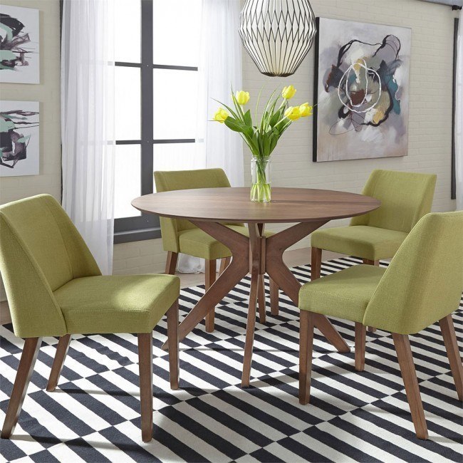 Green hotsell dinette sets