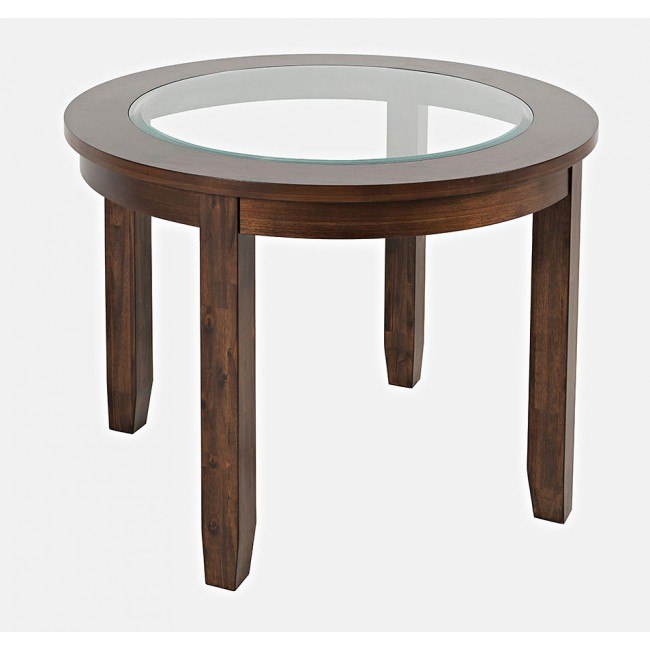 Urban Icon Round Dining Table (Merlot)