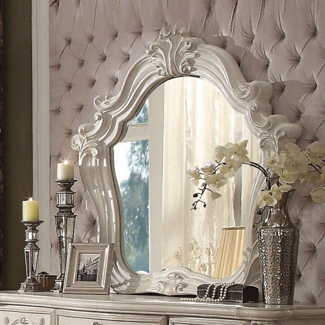 うのにもお得な情報満載！ Versailles Mirror White) (Bone 鏡