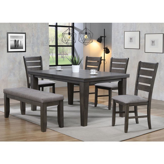 Bardstown Extendable Dining Room Set Grey Crown Mark Furniture