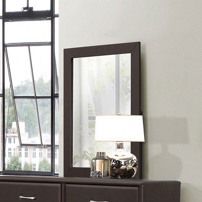Lorenzi Mirror (Dark Brown)