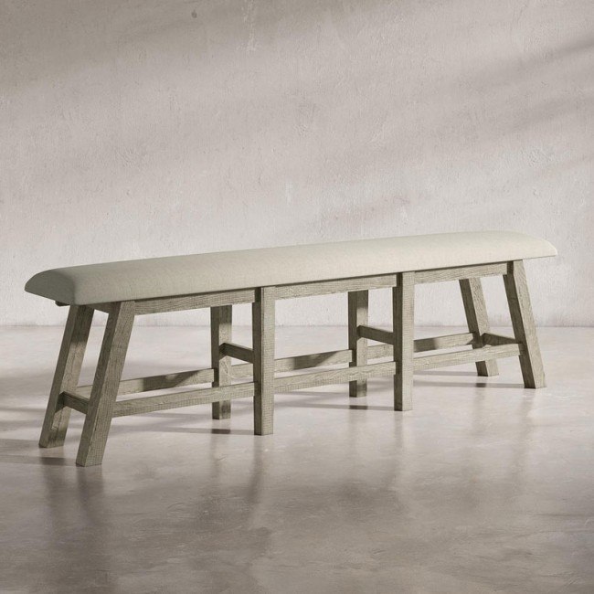 Telluride Counter Height Bench (Driftwood)