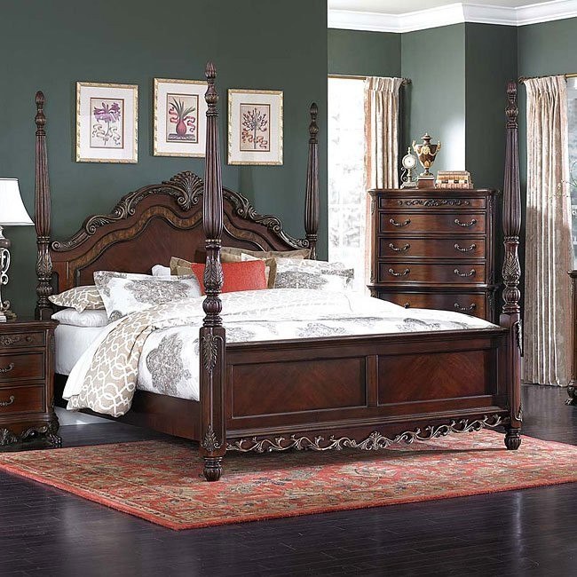 Traditional sales poster bed