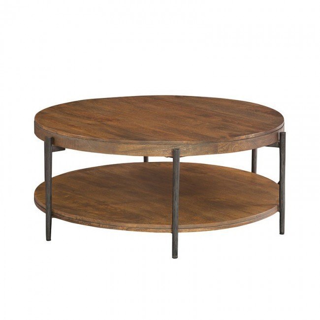  Bedford  Park  Round Coffee  Table Hekman Furniture Cart