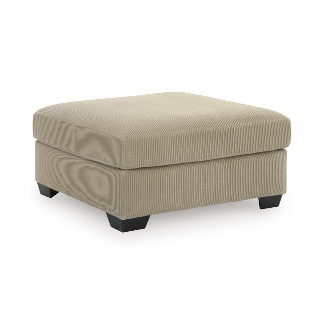 SimpleJoy Sand Oversized Accent Ottoman