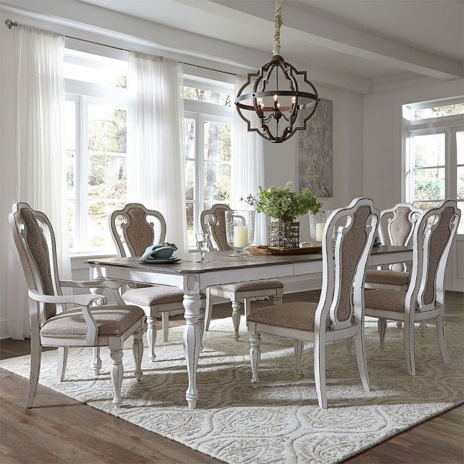 Magnolia Manor Dining Room Set W 108 Inch Table Liberty Furniture