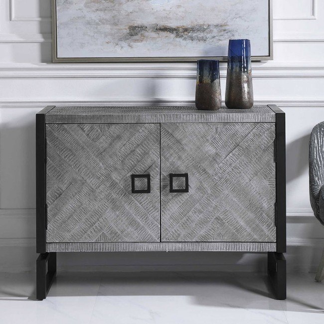 Keyes Two Door Cabinet Uttermost Furniture Cart