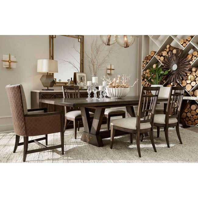 WoodWright Oak Park Dining Room Set ART Furniture Furniture Cart