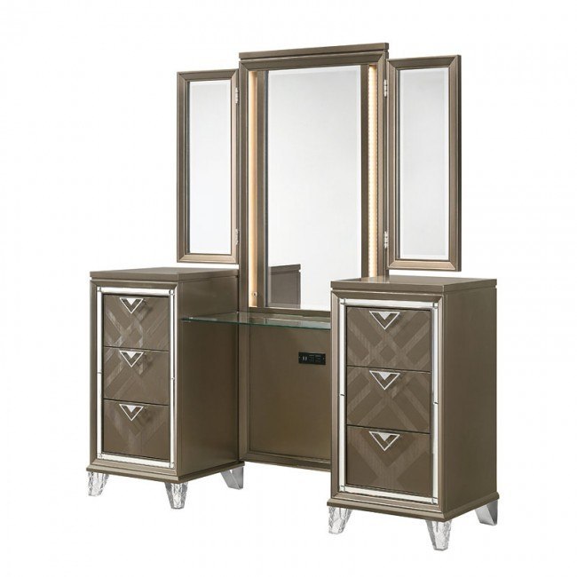 Skylar Vanity Desk w/ Mirror