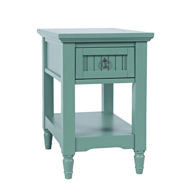 Westport Fern Green Leg Chairside Table