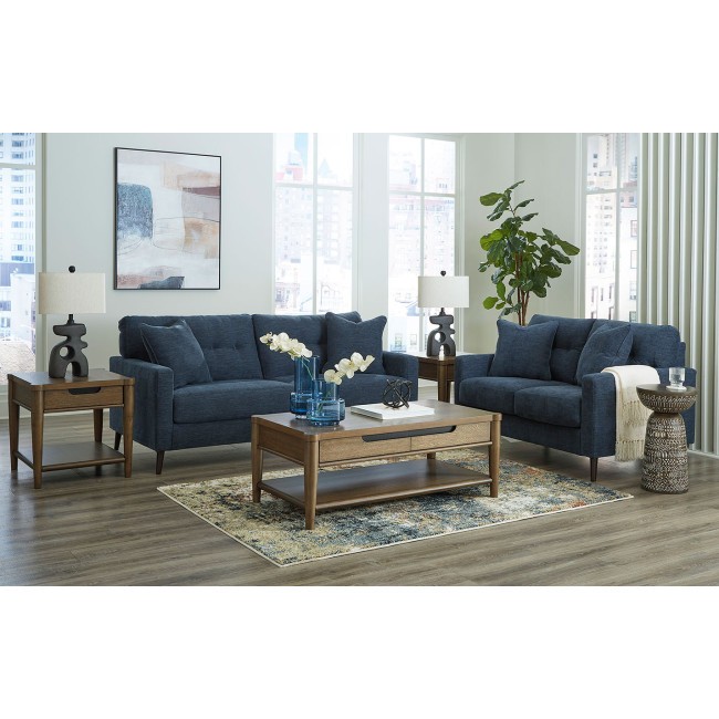 Bixler Navy Living Room Set Signature Design | Furniture Cart