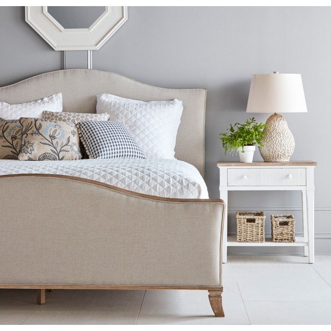 Palisade Upholstered Sleigh Bedroom Set ART Furniture Furniture Cart